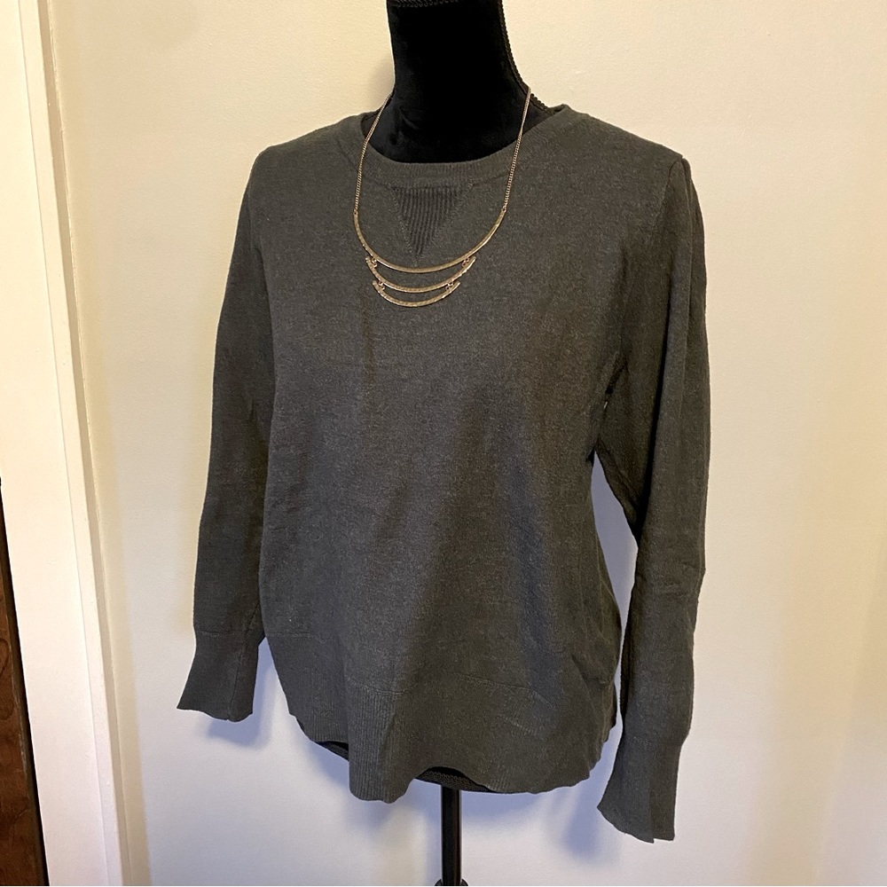 Dark gray sweater